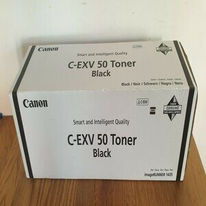 CANON Genuine C-EXV 50 BLACK TONER CARTRIDGE
