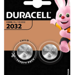 2x Duracell CR2032