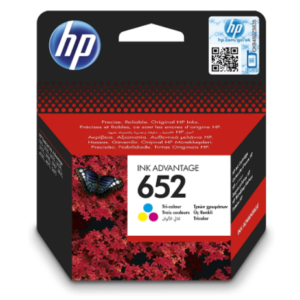 HP 652 Ink Cartridge, Tri-color